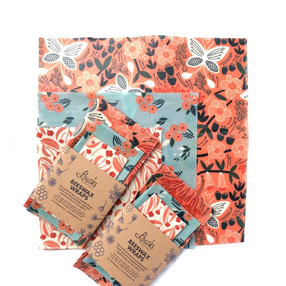 Organic Cotton Beeswax Wrap (Starter Pack) - Picture 2 of 6
